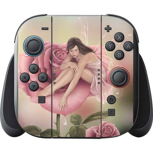Rose Fairy by Rachel Anderson Nintendo Switch 2 (2025) with Joy-Con Skin
